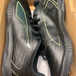 Puma Black and Yellow Athletic Shoes